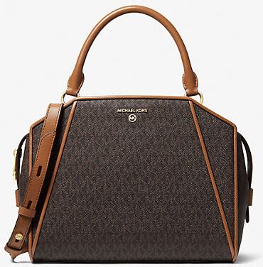 Cleo Medium Logo Satchel 